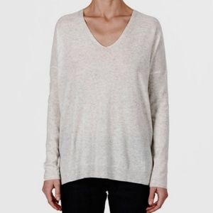 VINCE V Neck Wool Cashmere Sweater